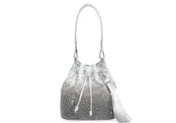 Piper Bucket Caviar Gradient Platinum*Judith Leiber Clearance
