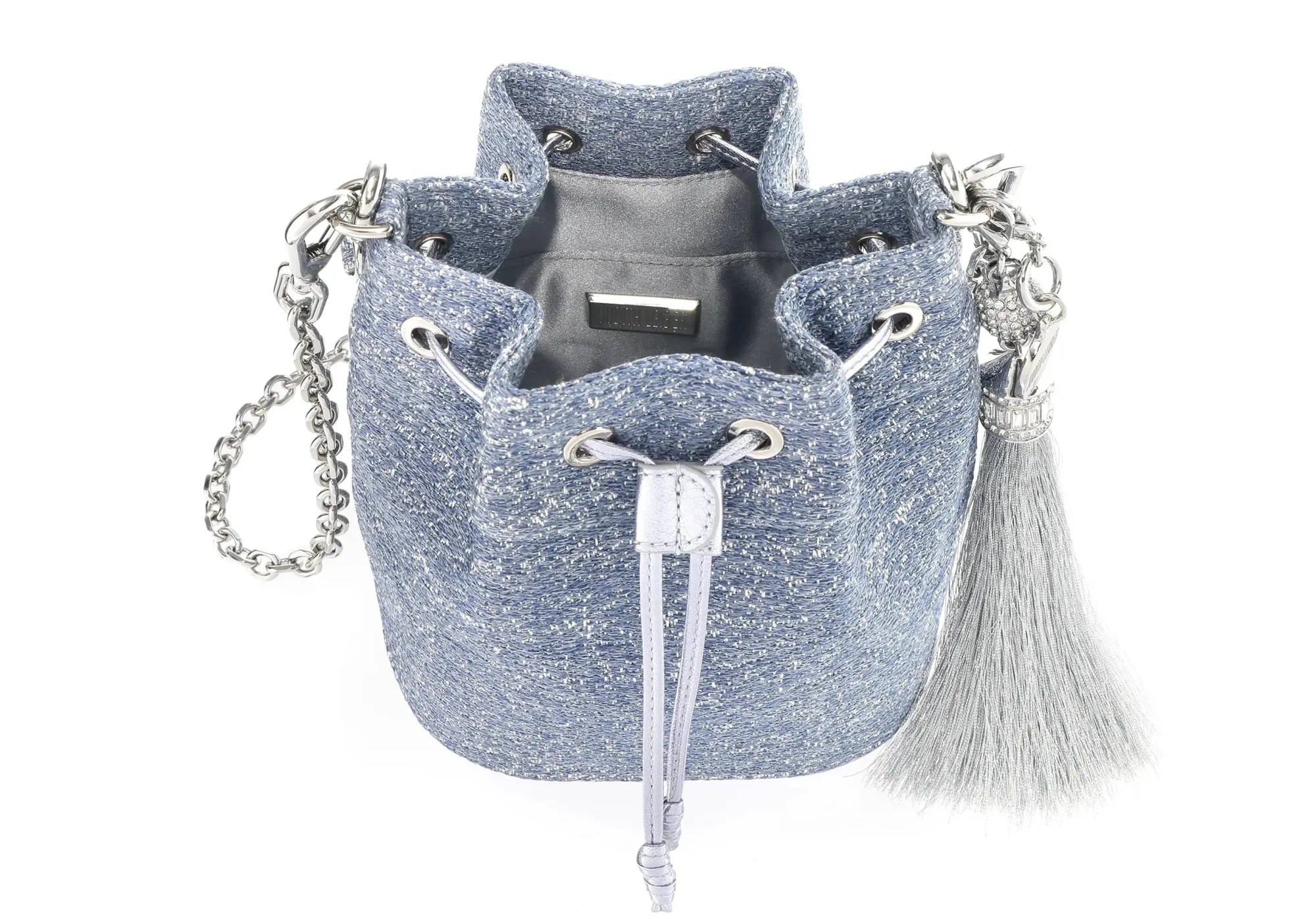 Piper Sparkle Denim Sky Blue*Judith Leiber New