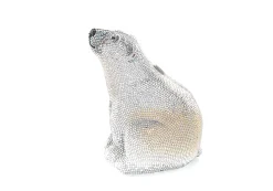 Polar Bear Blanc*Judith Leiber Fashion