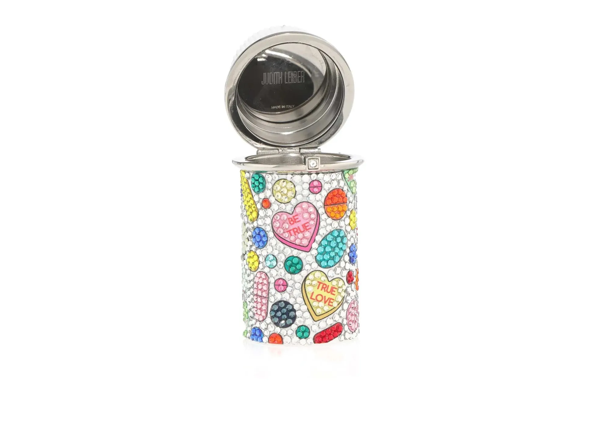 Prescription Bottle Pillbox Heart Pills*Judith Leiber Discount