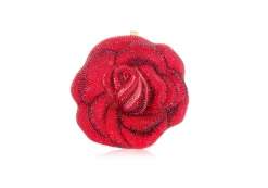 Rose American Beauty Handbag*Judith Leiber Outlet