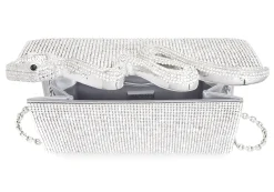 Serpent Fizzoni Silver*Judith Leiber Best