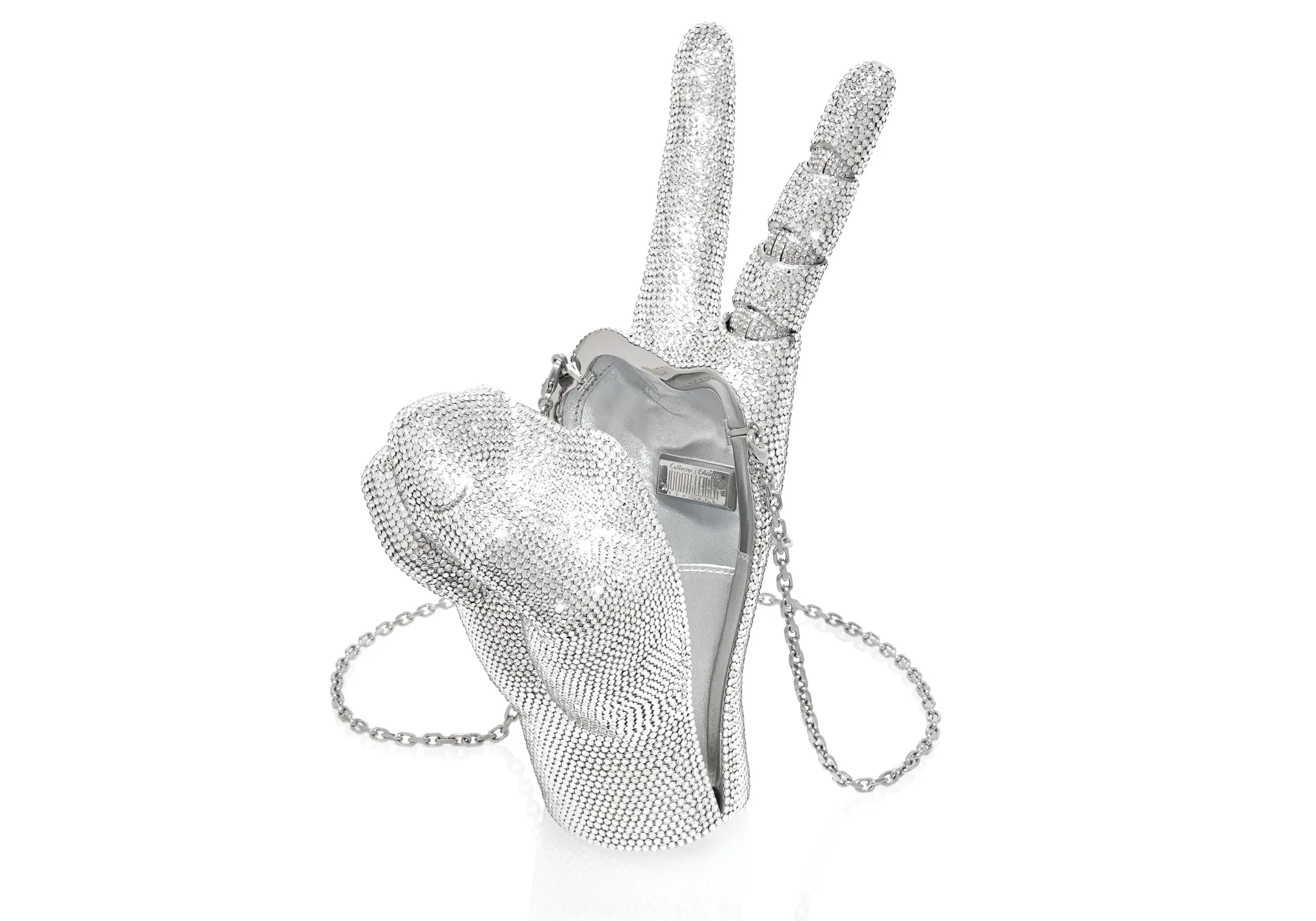 Silver Hand War and Peace*Judith Leiber Clearance