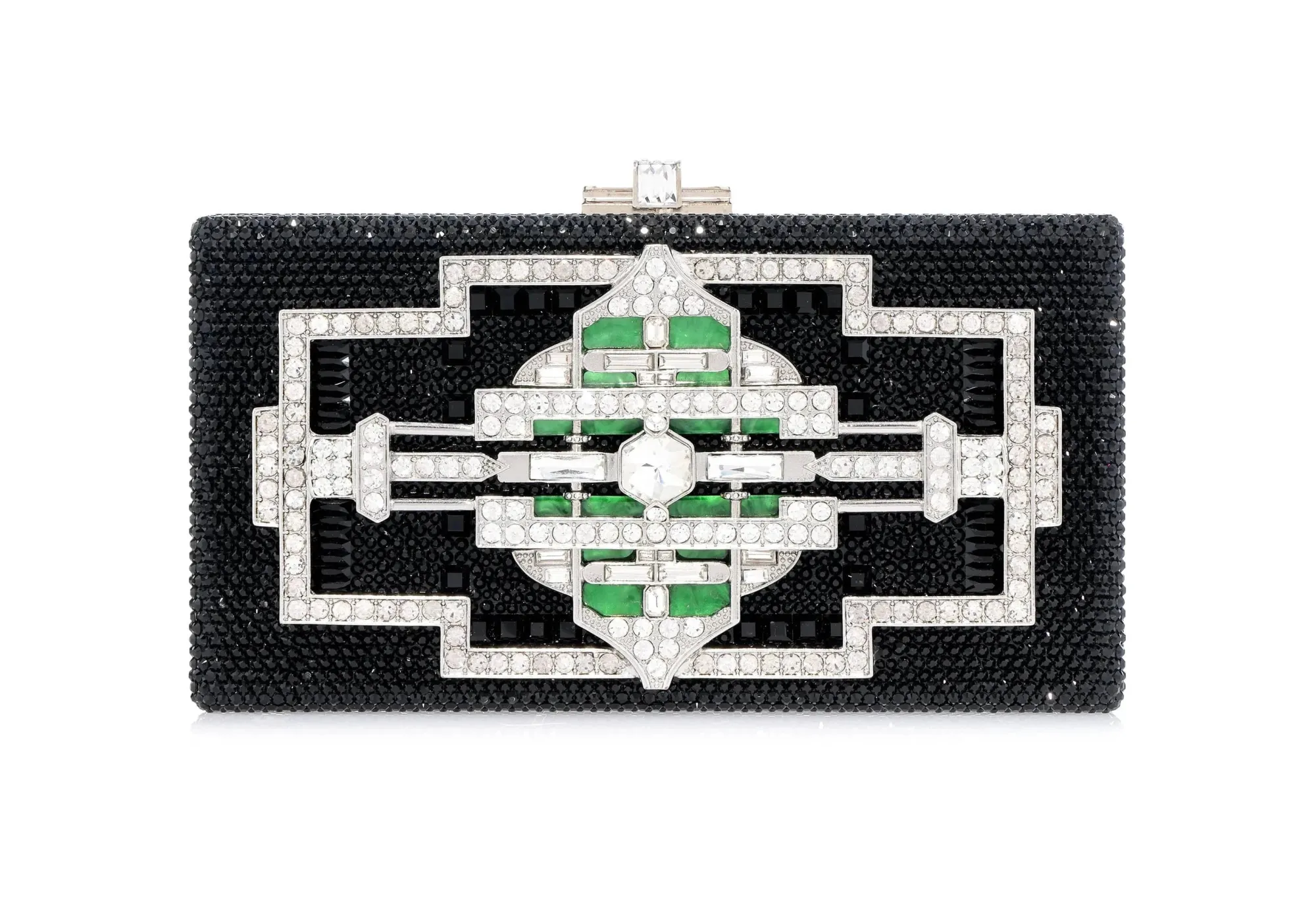 Sleek Rectangle Lillian Black*Judith Leiber New