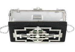 Sleek Rectangle Lillian Black*Judith Leiber New