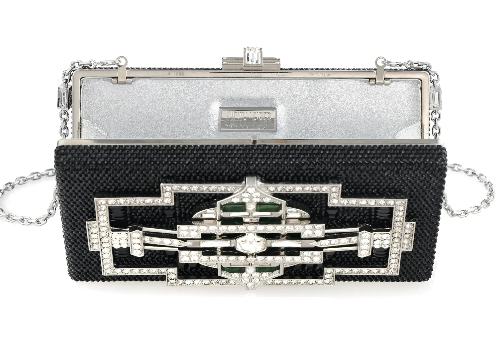 Sleek Rectangle Lillian Black*Judith Leiber New