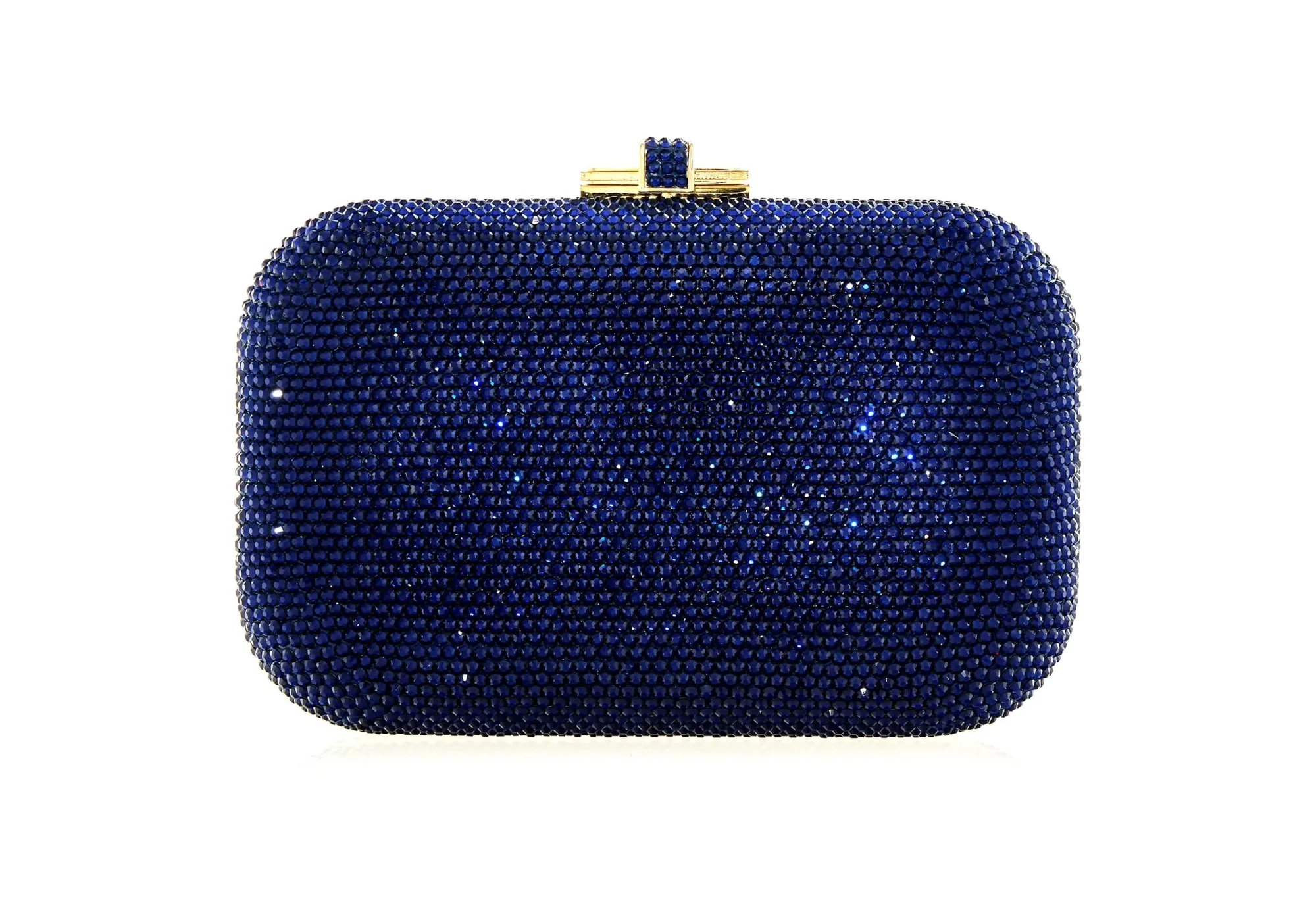 Slide Lock Navy*Judith Leiber Best