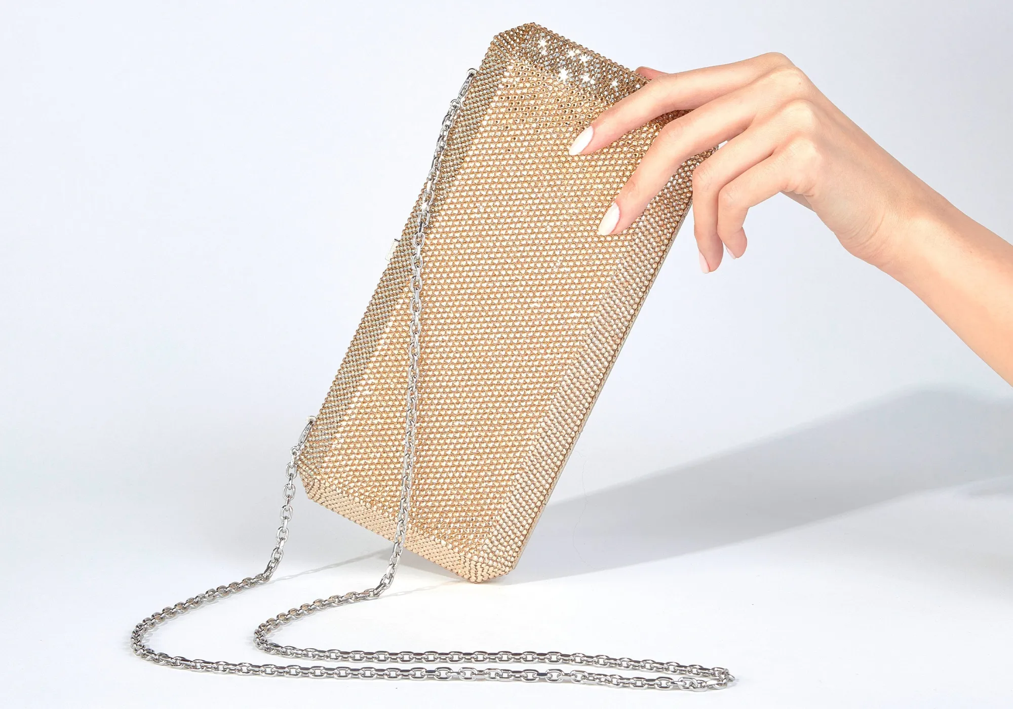Slim Rectangle Champagne*Judith Leiber Online