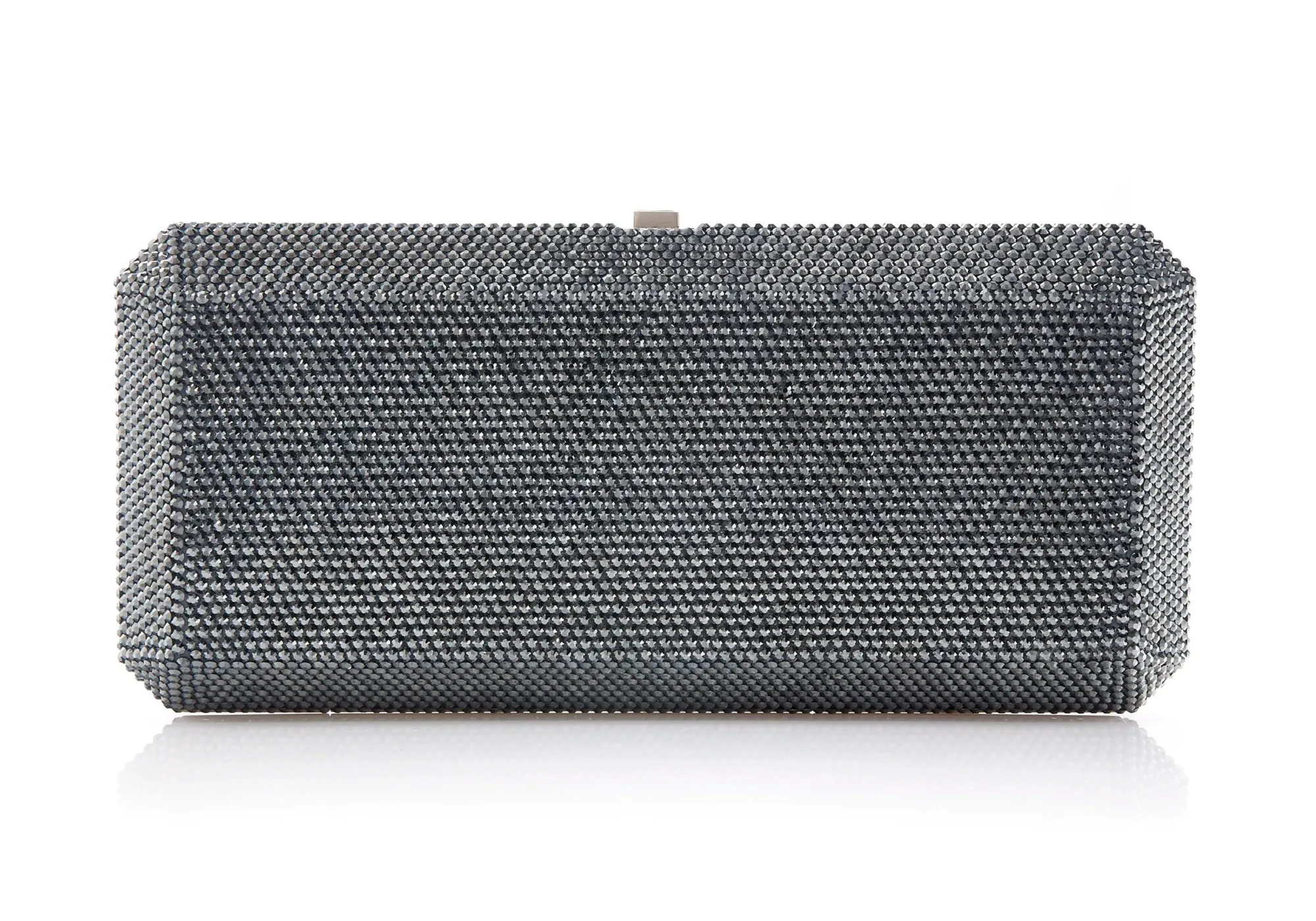 Slim Rectangle Gray*Judith Leiber Best