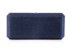 Slim Rectangle Navy*Judith Leiber Clearance
