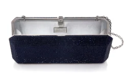 Slim Rectangle Navy*Judith Leiber Clearance