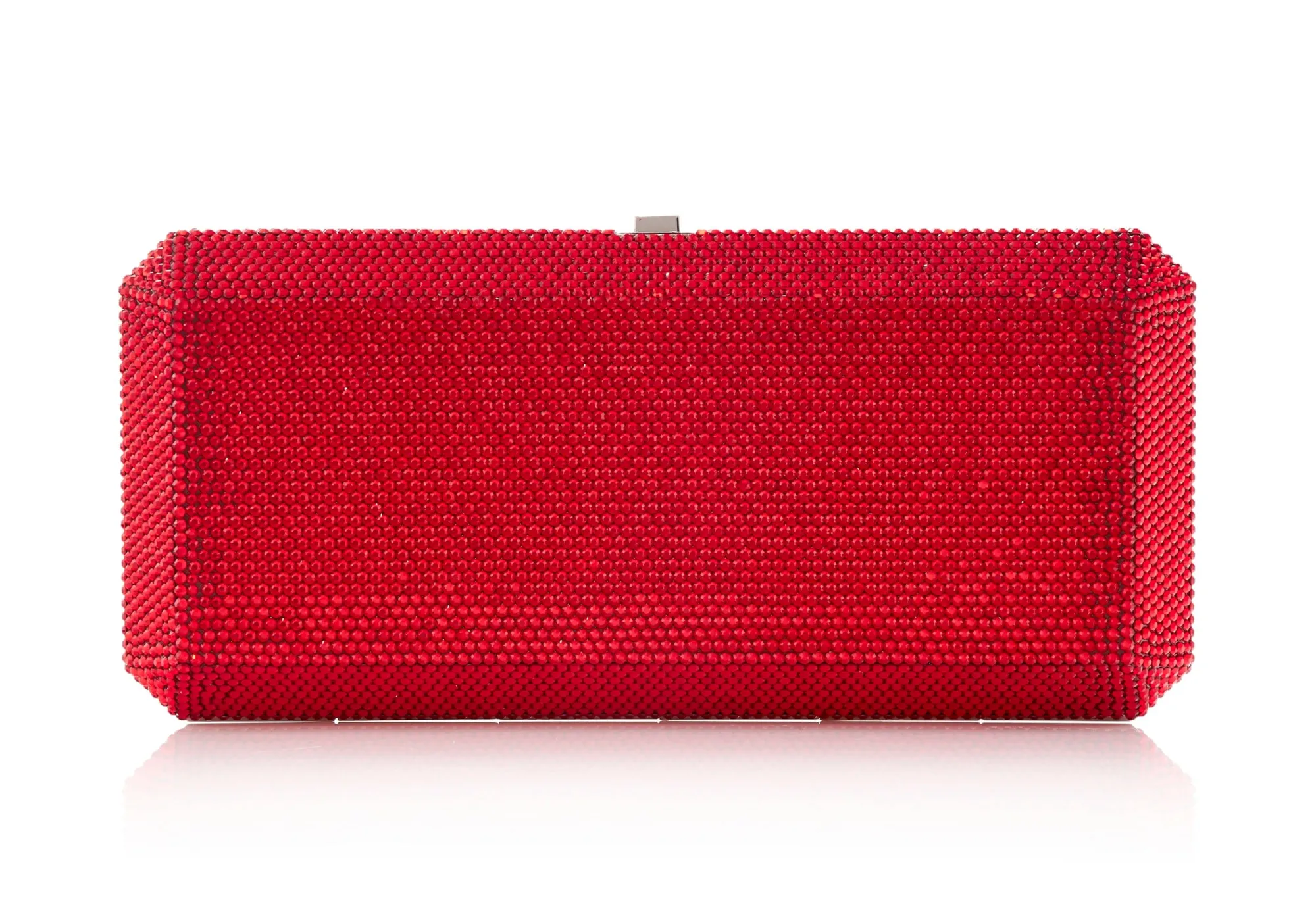 Slim Rectangle Red*Judith Leiber Fashion