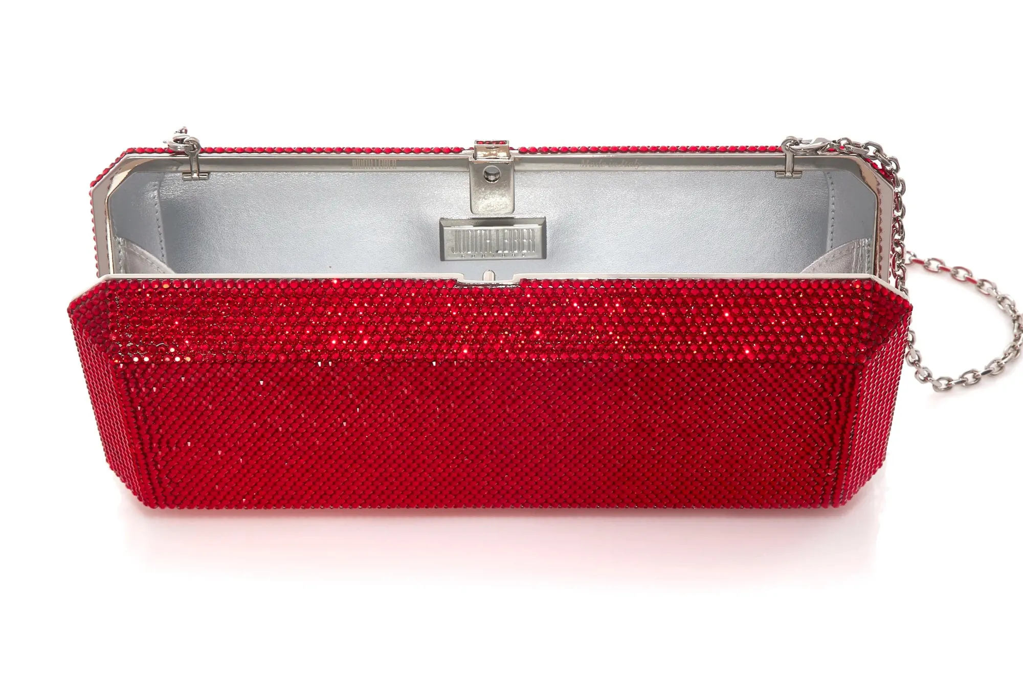 Slim Rectangle Red*Judith Leiber Fashion