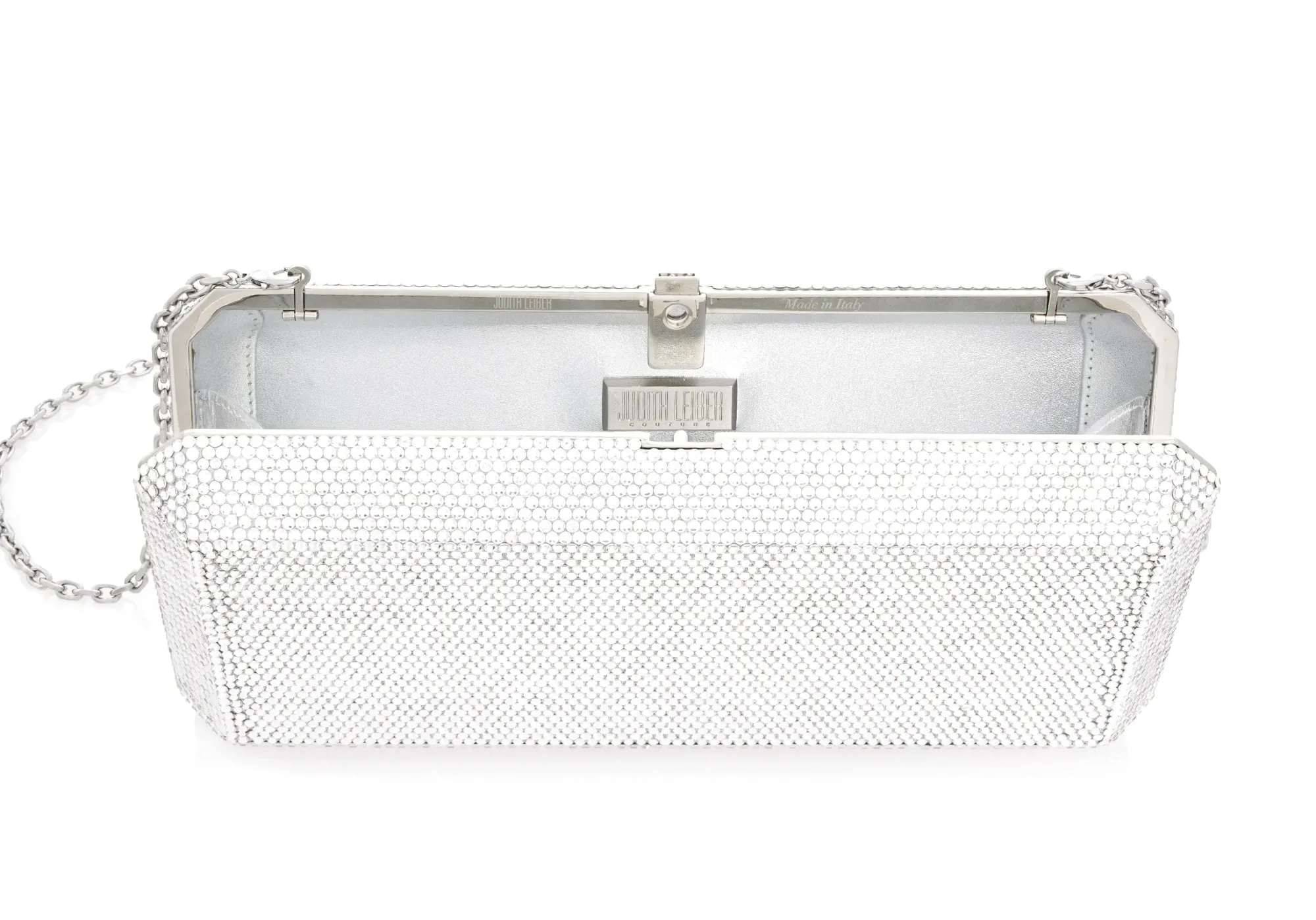 Slim Rectangle Silver*Judith Leiber Hot