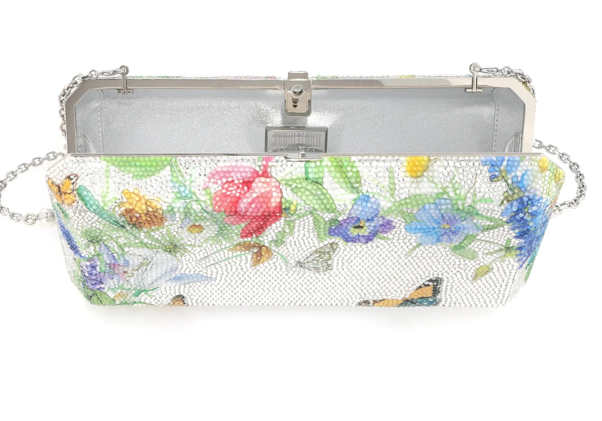 Slim Rectangle Wildflowers*Judith Leiber Clearance