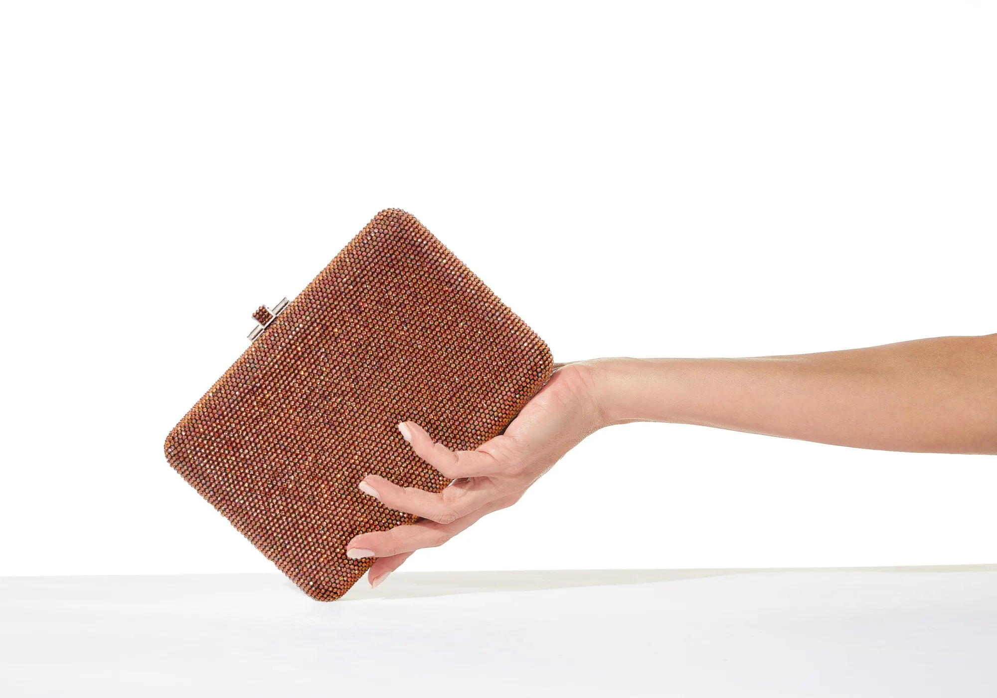Slim Slide Brown*Judith Leiber Fashion