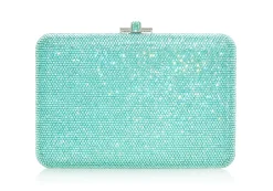 Slim Slide Caribbean Sea*Judith Leiber Sale