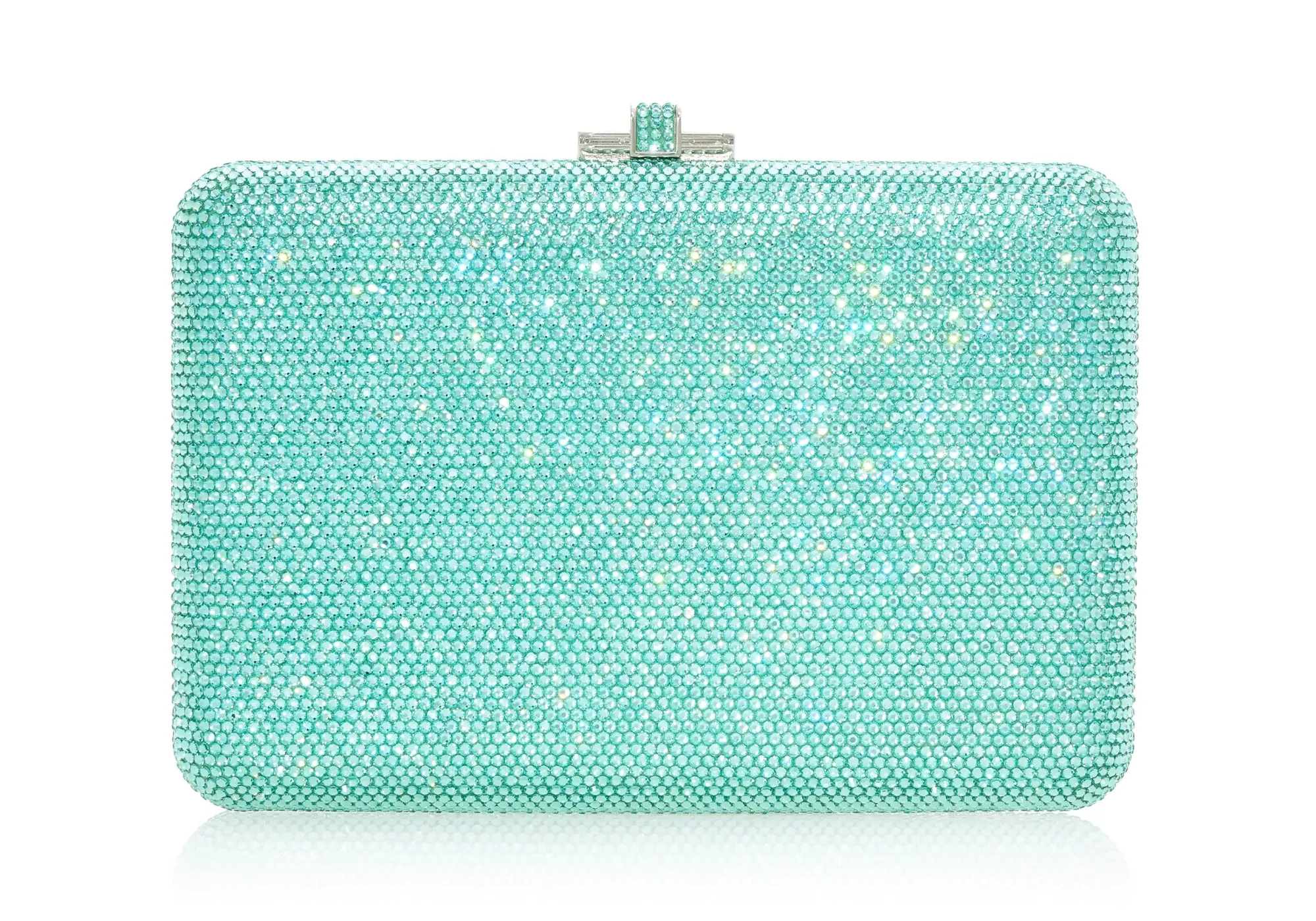 Slim Slide Caribbean Sea*Judith Leiber Sale