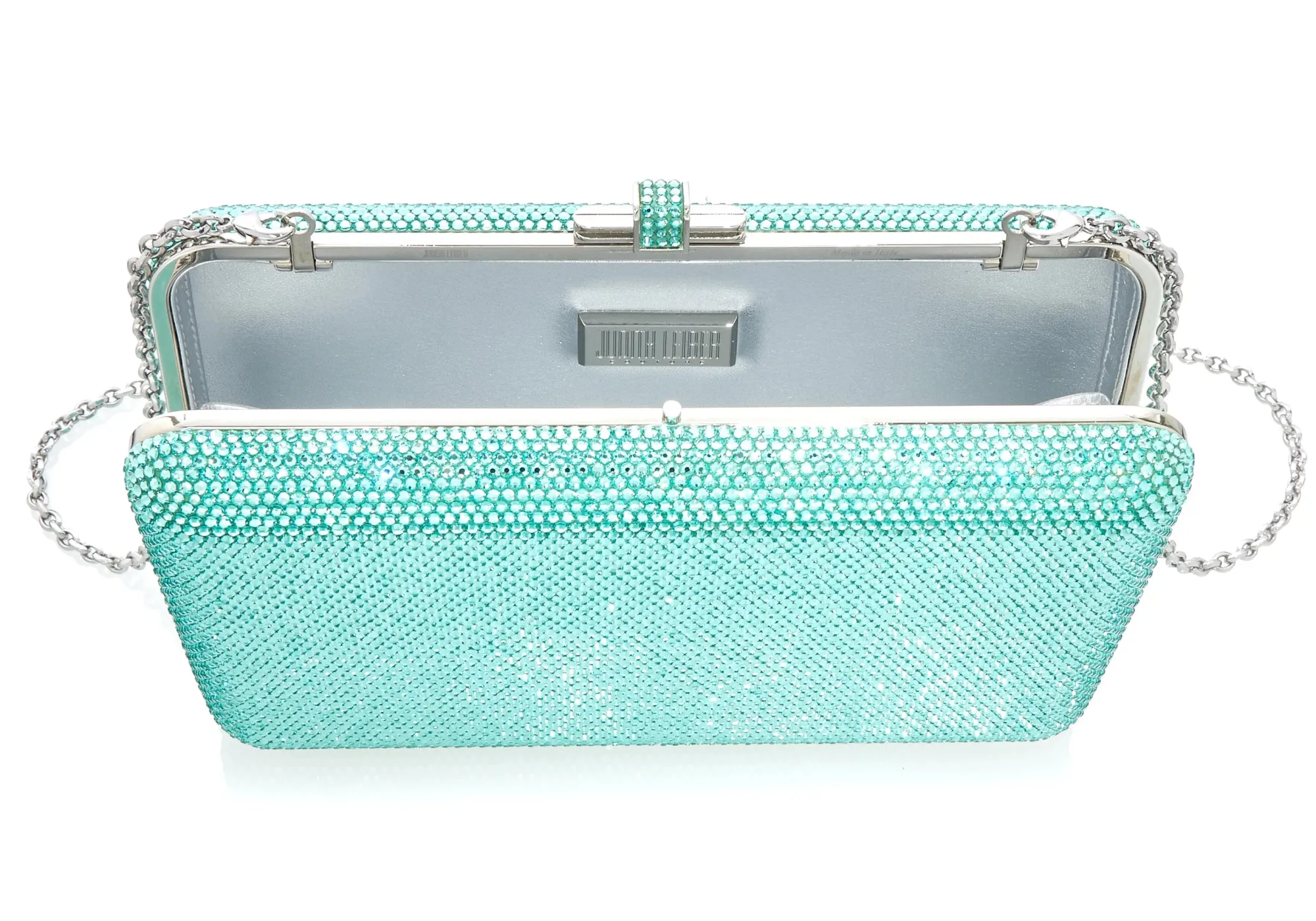 Slim Slide Caribbean Sea*Judith Leiber Sale