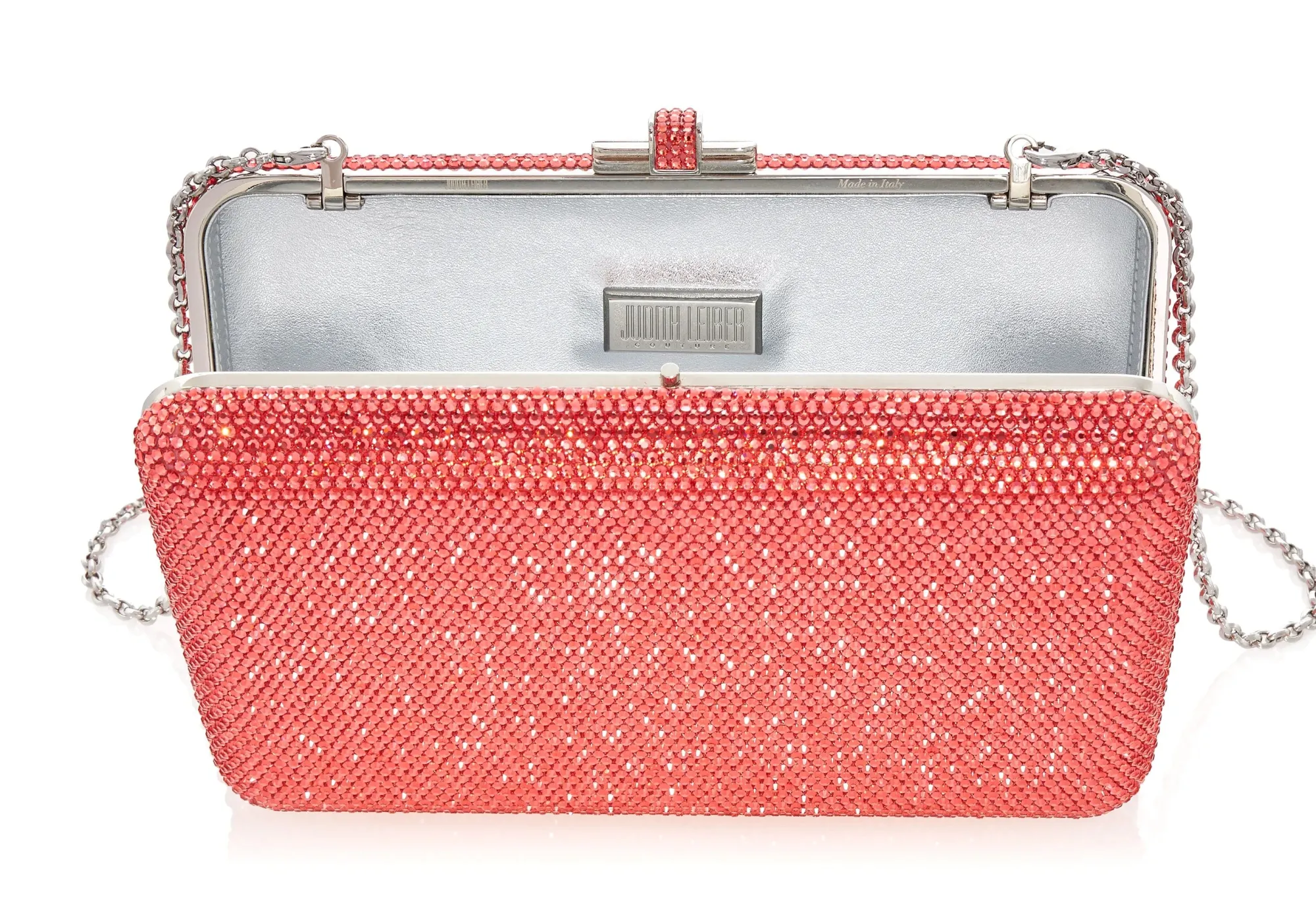 Slim Slide Coral*Judith Leiber New