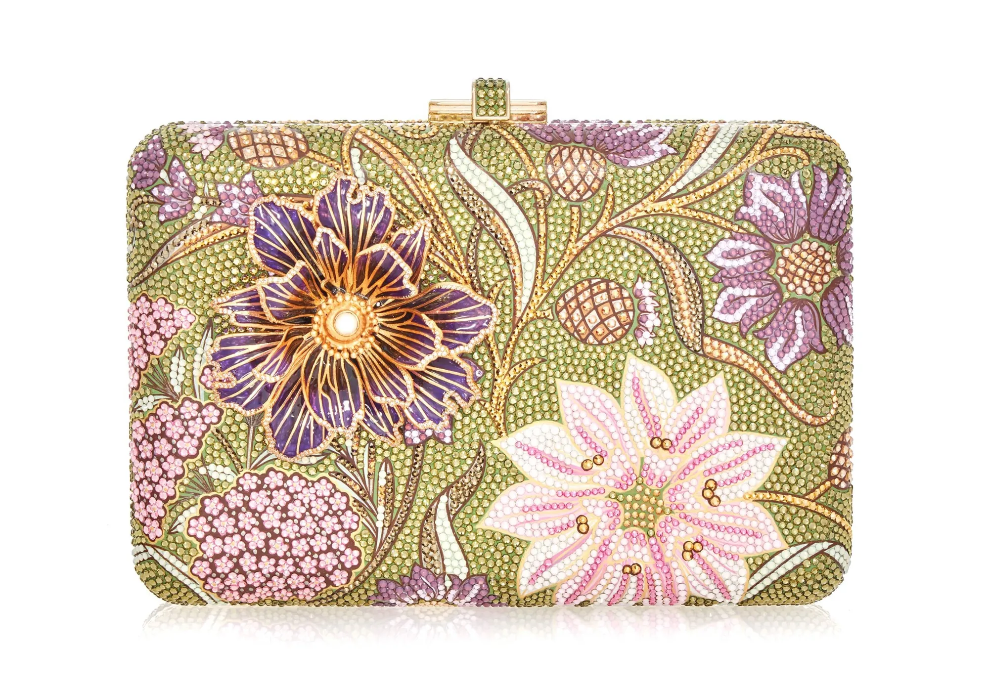 Slim Slide Dancing Floral*Judith Leiber Best