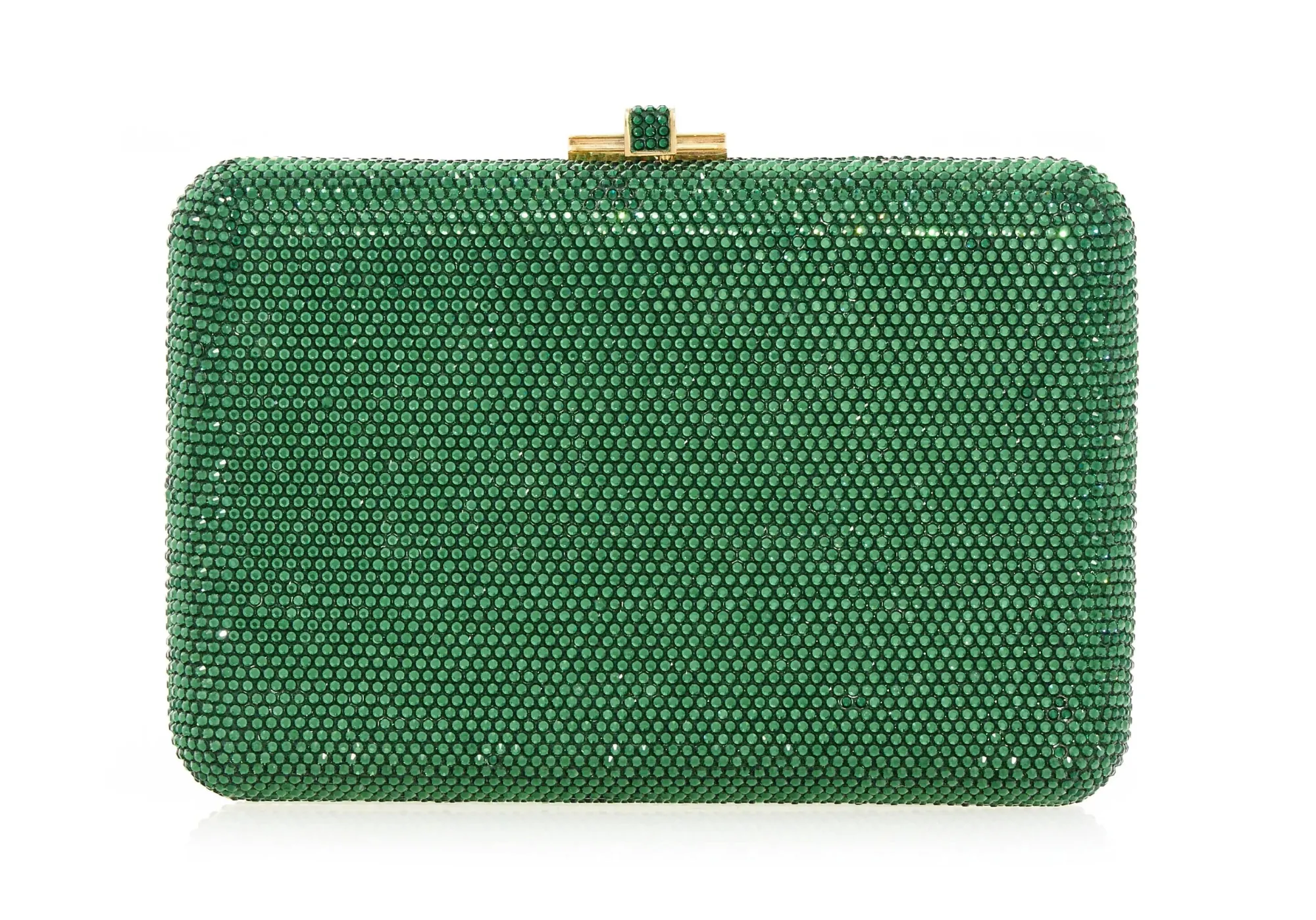 Slim Slide Green Designer Bag*Judith Leiber Online