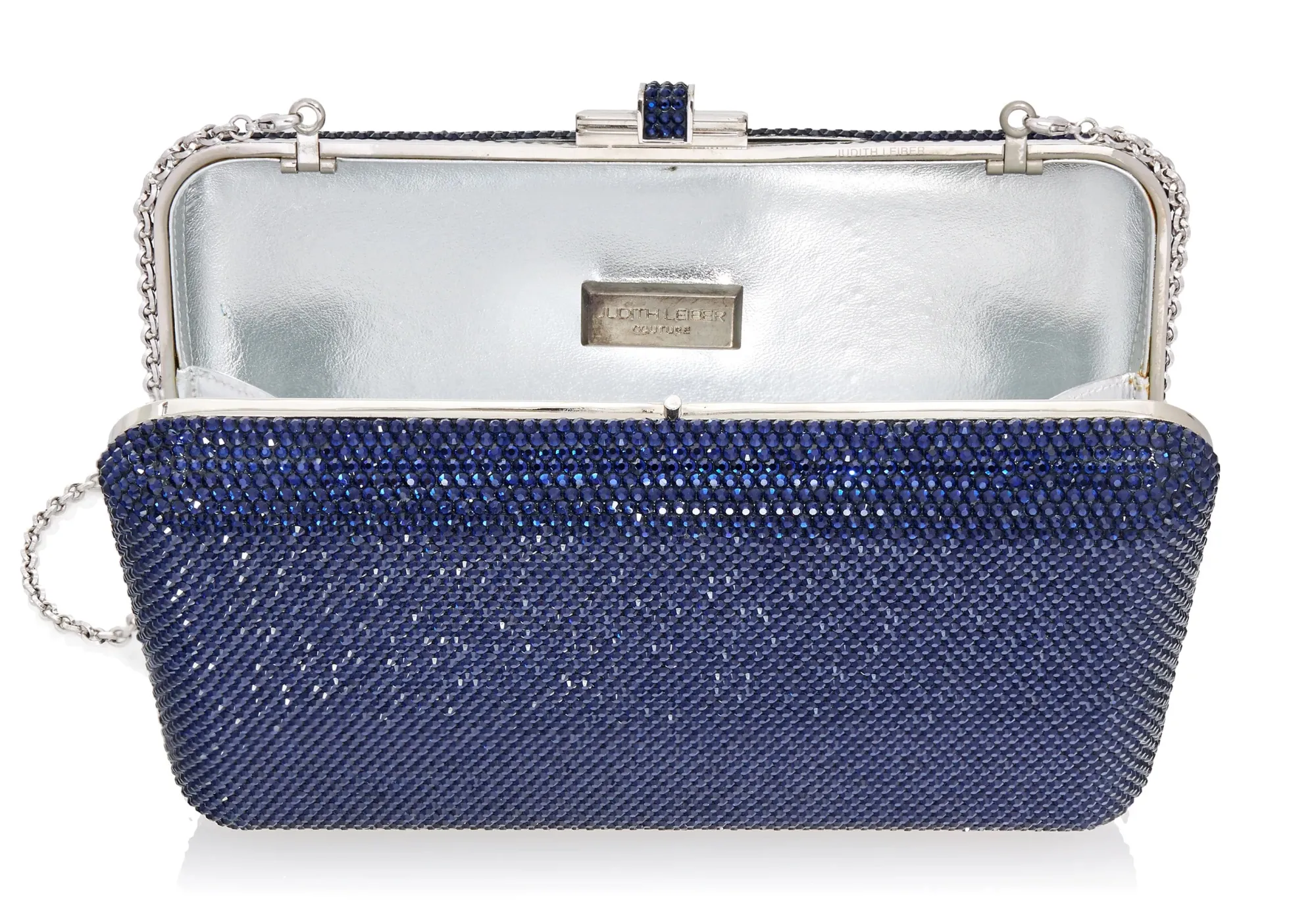 Slim Slide Navy*Judith Leiber Hot