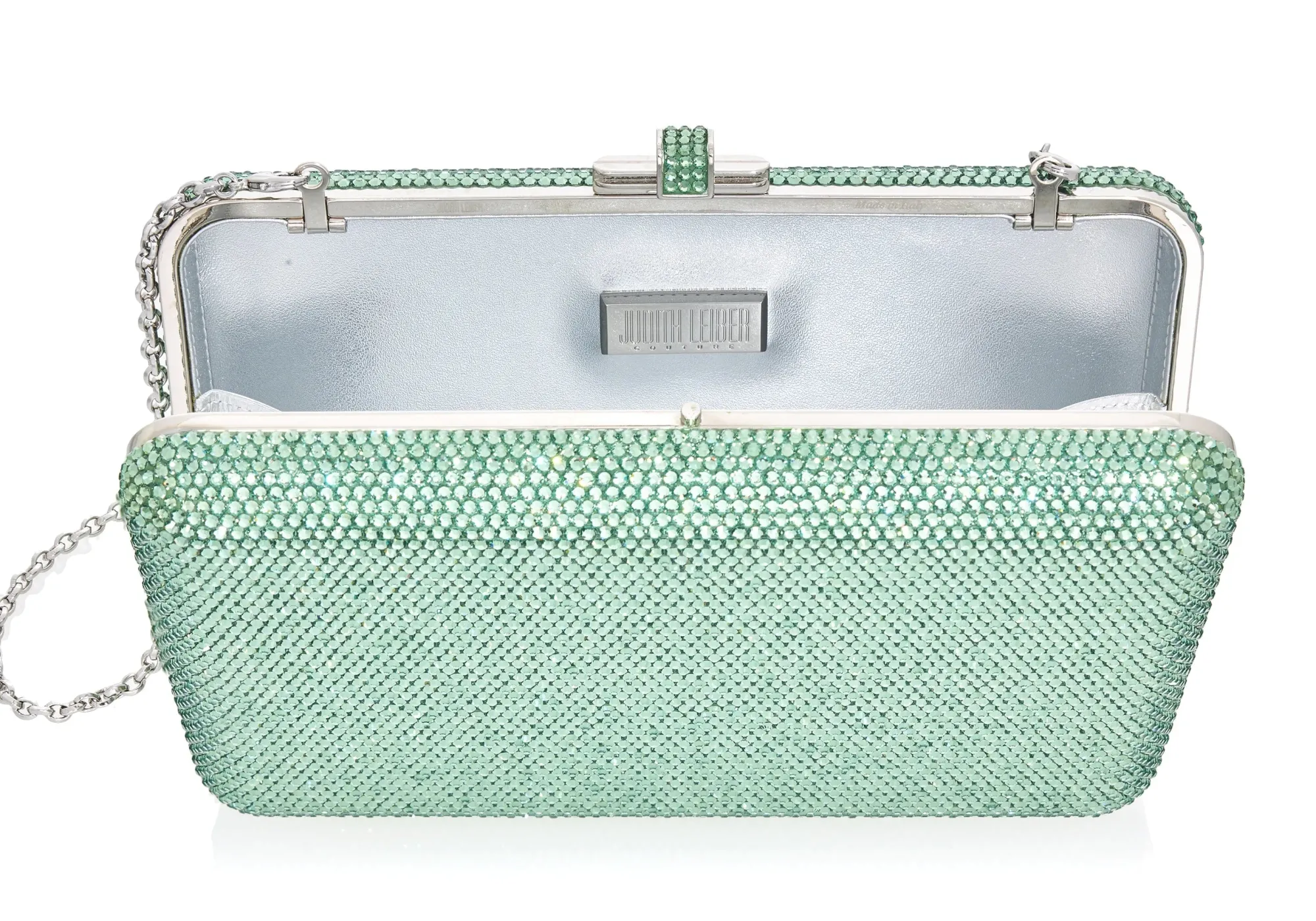 Slim Slide Seafoam*Judith Leiber Discount