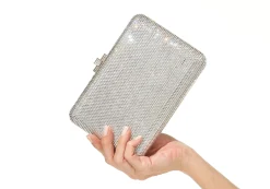 Slim Slide Silver*Judith Leiber Discount