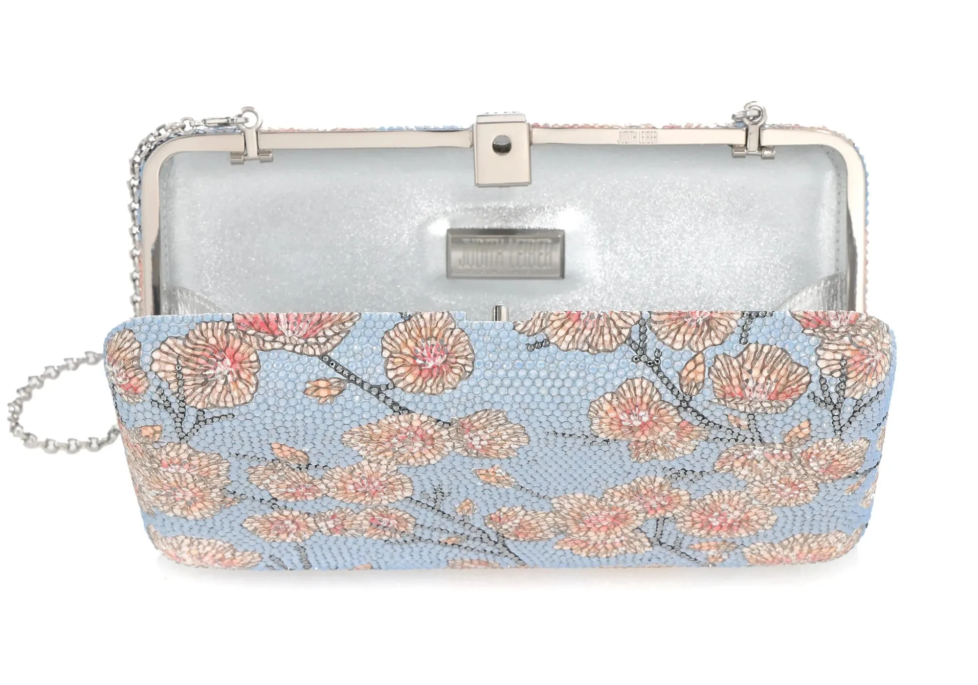Smooth Rectangle Spring Cherry*Judith Leiber Clearance