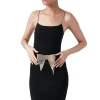 Soft Bow Belt Champagne*Judith Leiber Clearance
