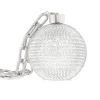 Sphere Ball and Chain Silver*Judith Leiber Discount