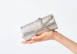 Spiral Snake Cylinder Silver*Judith Leiber Discount