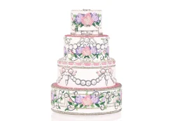Tiered Cake Tie The Knot*Judith Leiber New