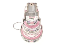 Tiered Cake Tie The Knot*Judith Leiber New